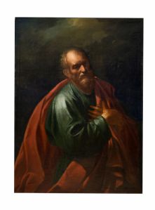 Pier Francesco Gianoli (Campertogno, 1624 - Mailand, 1692) "Heiligenfigur"